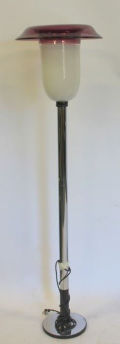 MIDCENTURY Chrome Standing Lamp