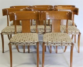 Set of Fine Quality Klismos Chairs After TH