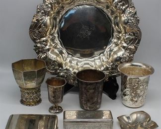 SILVER Assorted American and Continental Silver