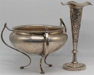 SILVER Pcs of Signed Chinese Export Silver