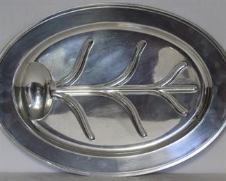 STERLING Gorham Sterling Meat Tray
