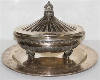 STERLING Signed Mexican Sterling Hollow Ware