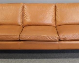 Stouby Danish Modern Leather Sofa