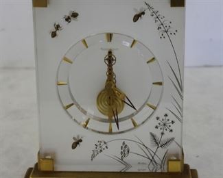 Vintage JaegerLe Coultre Marina Clock With Bees