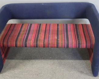 VINTAGE Memphis Upholstered Settee