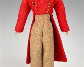 German Male Milliner's Model C. 1830's      