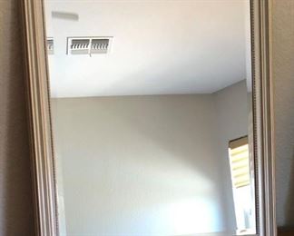 Silver Framed Mirror