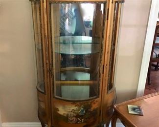 Antique curio cabinet 