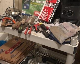 Tools, space heater, hand-held sprinklers and more!