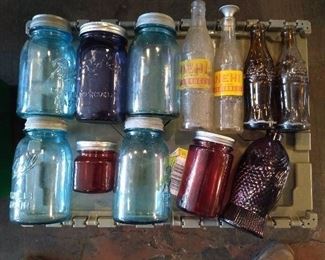 JARS AND BOTTLES