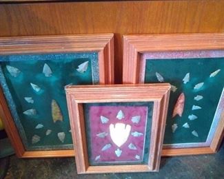 FRAMED ARROW HEADS