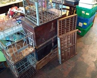 MILK CRATES-PRINTER TRAY