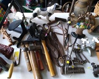 HAMMERS-KEYS-DOOR STOPS-MISC