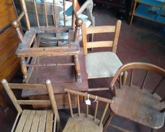 CHILDS CHAIRS