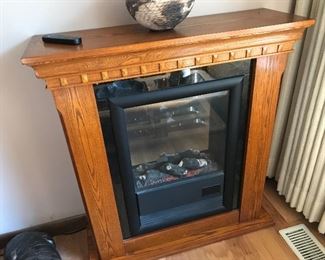 Electralog - Electric Fireplace with Remote