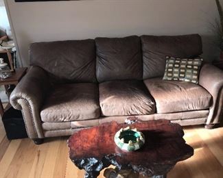 La-Z-Boy leather sofa