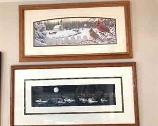 Stephen Sebastian  "Autumn Moon" signed and numbered