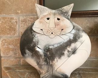 The Dewey Studio - Cat Sculpture