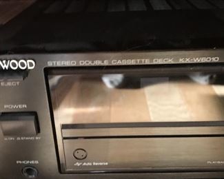 Kenwood Double Cassette Deck KX-W6010