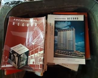 Old architecture magazines