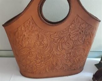 New Old Stock Mexican leather purse