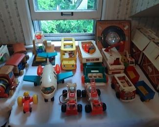 Vintage Fisher Price toys