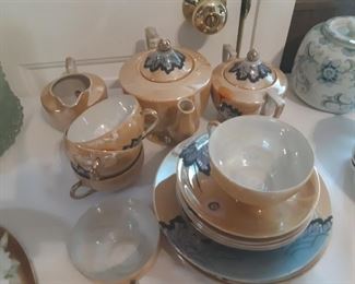 Japan lustre tea set
