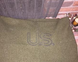 U.S. wool blanket