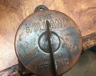 The Holland warm friend draft beer check lever