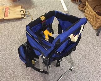 Baby carrying backpack