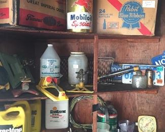 Beer boxes/garage items