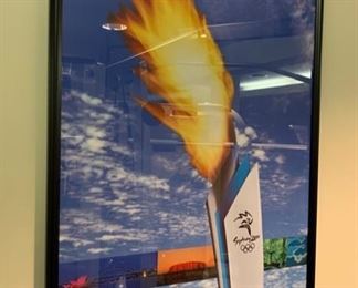 59. SYDNEY 2000 OLYMPIC POSTERS (OLYMPIC FLAME & FIELD HOCKEY)
