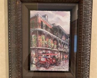 41. (6) NEW ORLEANS STREET SCAPES WALL ART (2 - 20.5" x 16") (4 - 16" x 20")