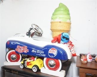 Pepsi-Cola Pedal Car