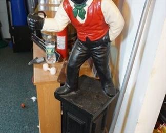 Cast Iron Lawn Jockey