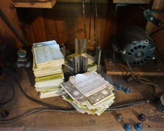 With original fortune cards