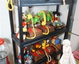 Vintage disney Telephones