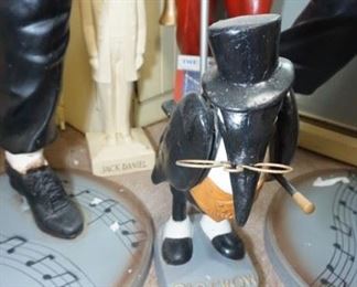 Antique Old Crow Display