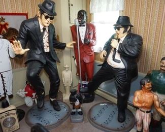 Life-Sized Blues Brothers Figure - Life-Sized Louis Armstrong Figure