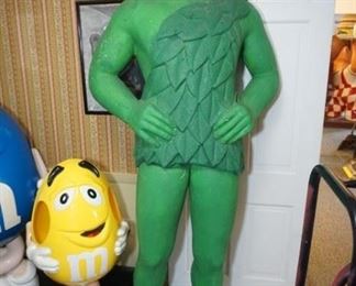 Life-Sized Green Giant Display