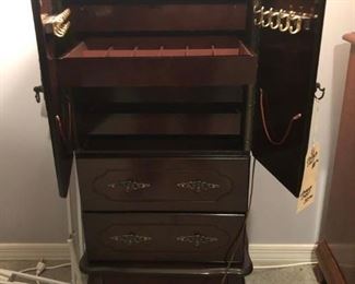 Large jewelry cabinet