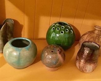 Great selection of Pottery