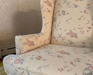 Ethan Allen Wingback Armchairs