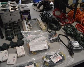 Electrical plugs, cords, etc...