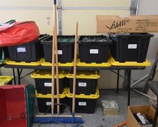 Large containers with LED home lighting. Containers sold seperately.