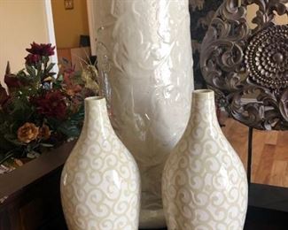 Large ceramic vases