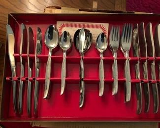 new in box stainless flatware