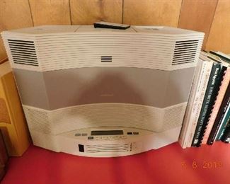 Bose Wave radio with 5CD player.