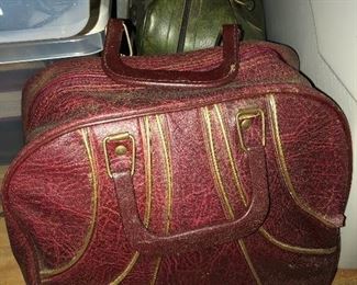 Vintage Bowling Balls and Bags
