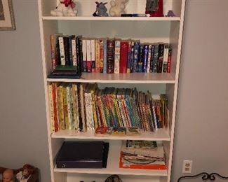 Bookshelf and Books